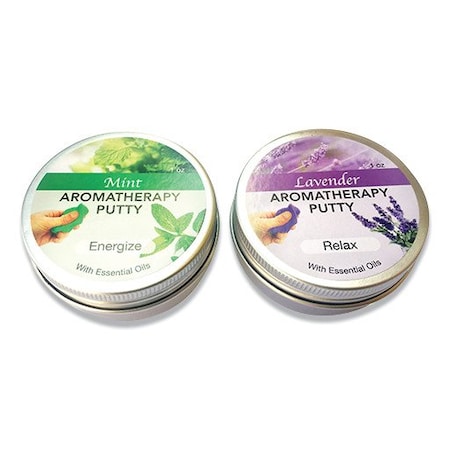 Zorbitz Aromatherapy Fidget Putty, Lavender-Infused/Mint-Infused, Ages 5 and Up, 2PK ZOR2319